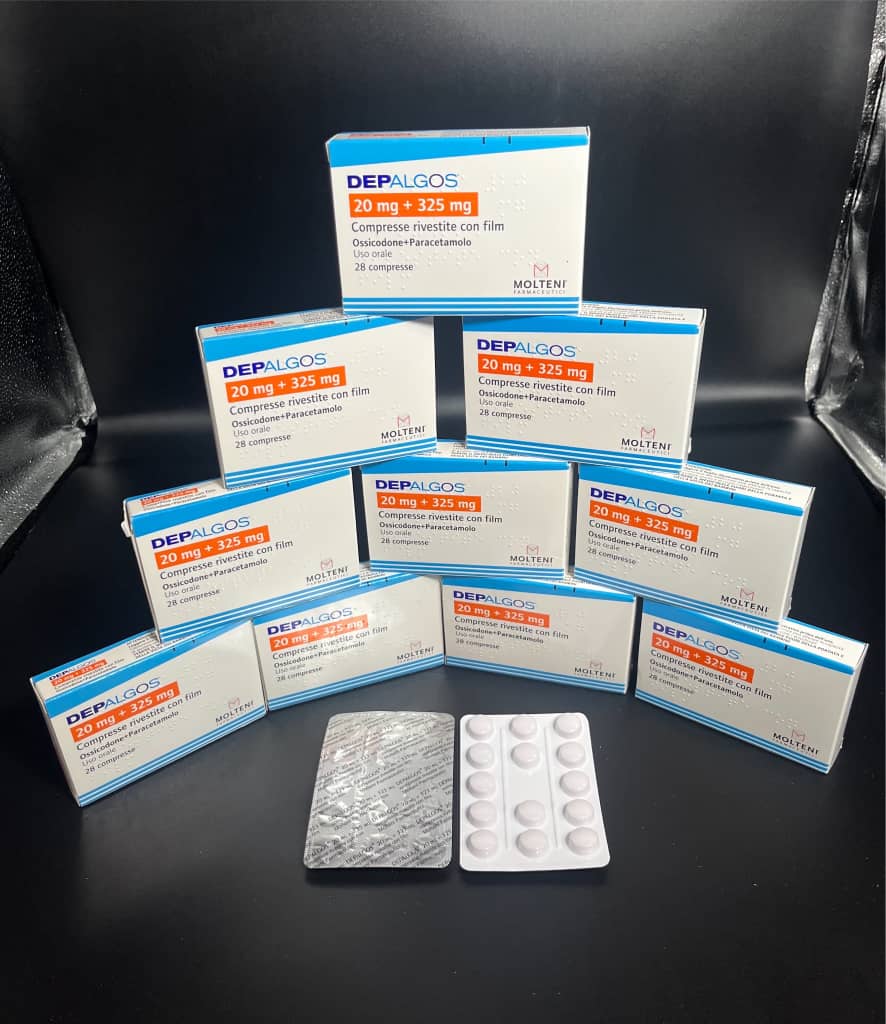 20MG OXYCODONE + 325MG PARACETAMOL PER PILL EUROPEAN SCRIPT
