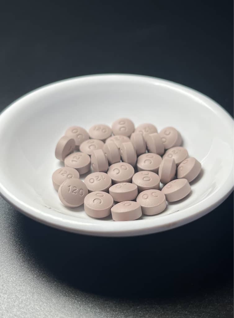 120MG OXYCODONE PER PILL. MUNDIPHARMA. EXTENDED RELEASE